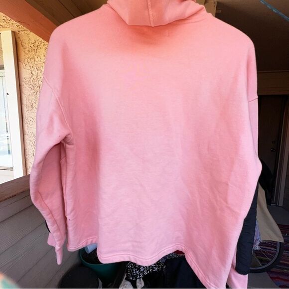 Pacsun Colorblock Oversized Hoodie pink-black - Picture 5 of 7